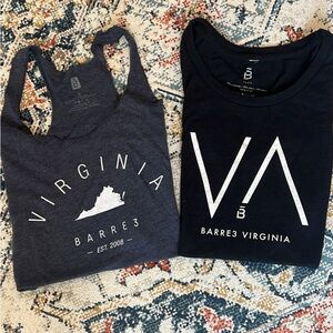 Limited edition Barre3 Virginia tanks - size small